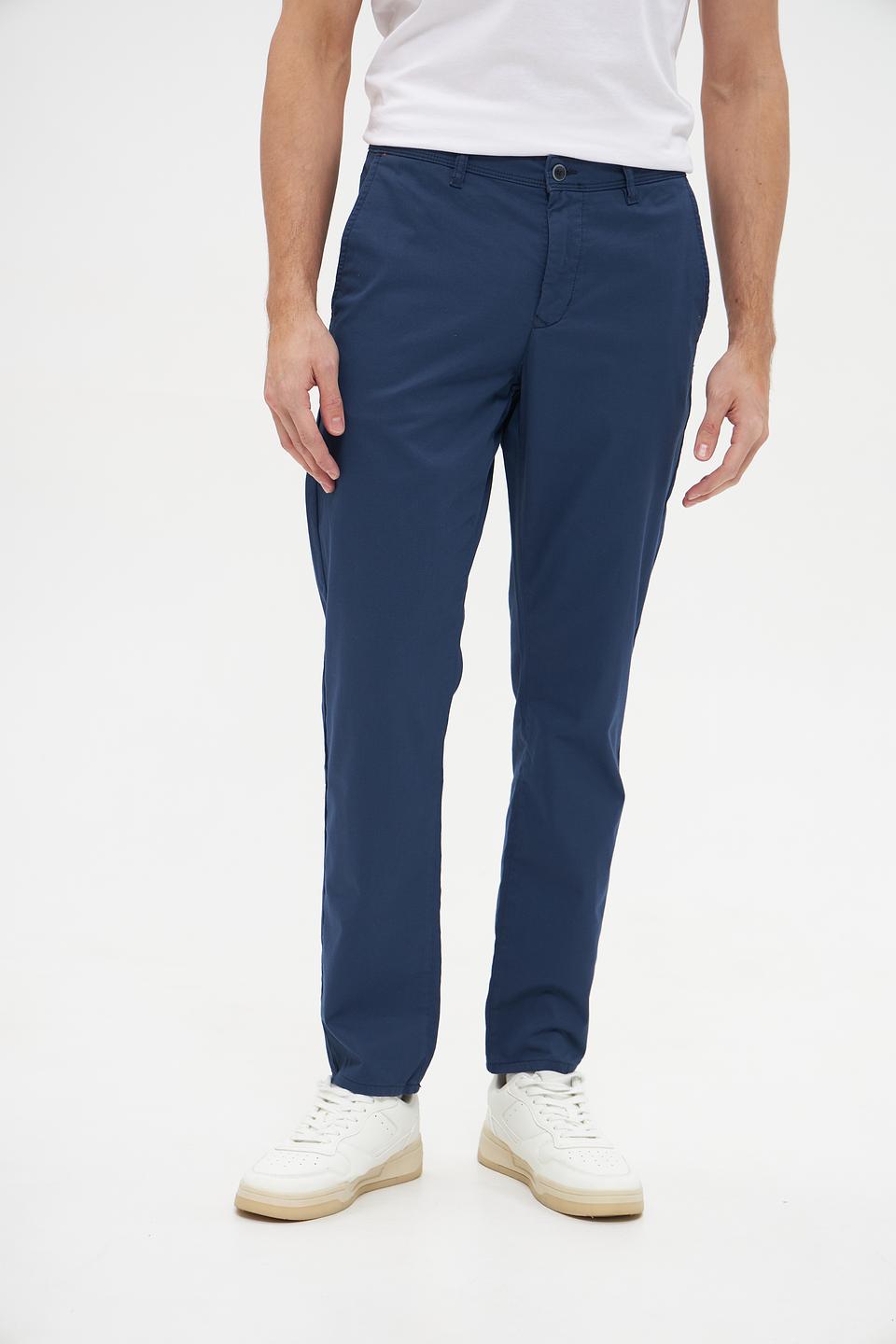 Брюки Hattric синие прямые