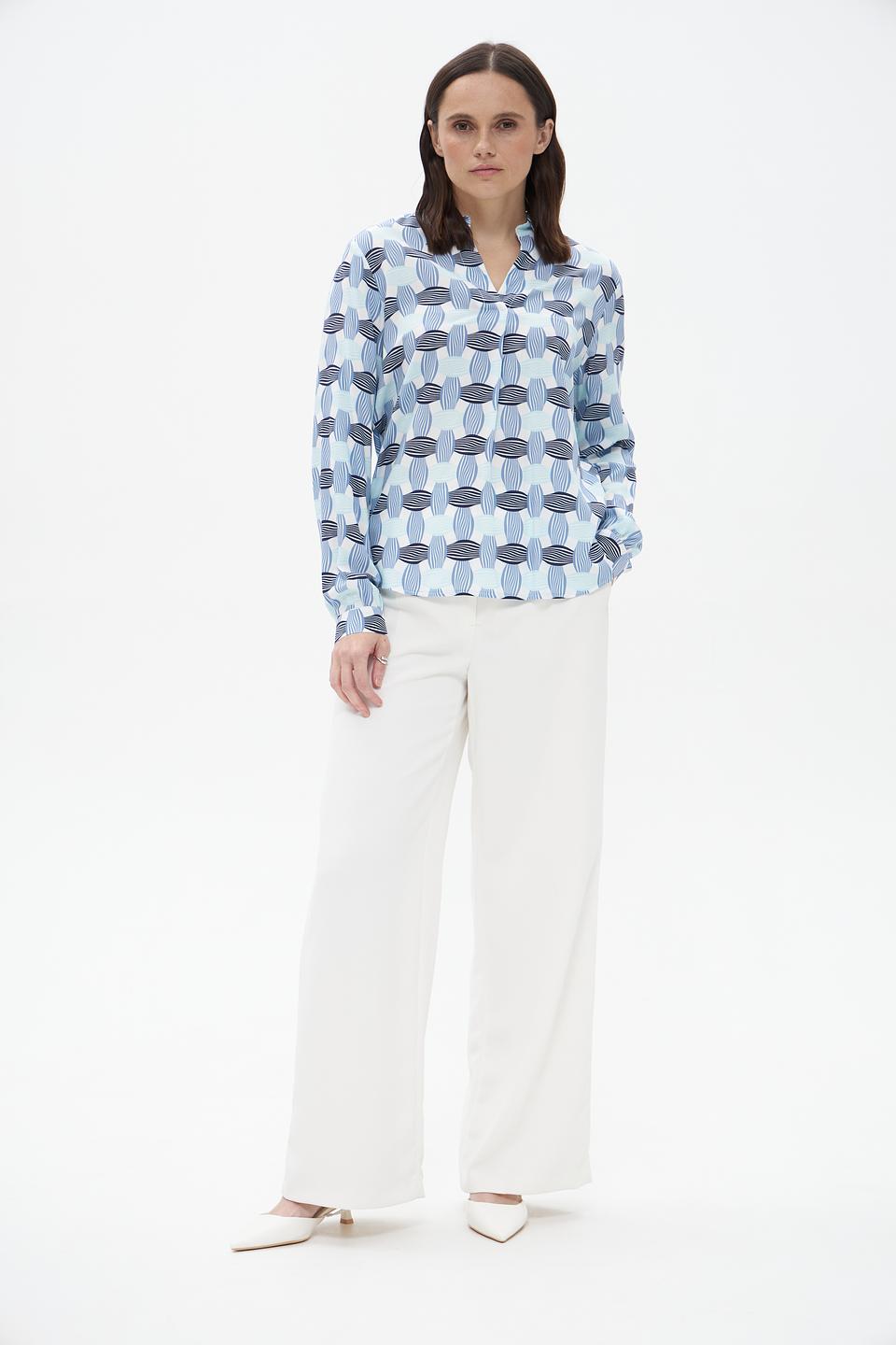 Блузка Bianca с принтом