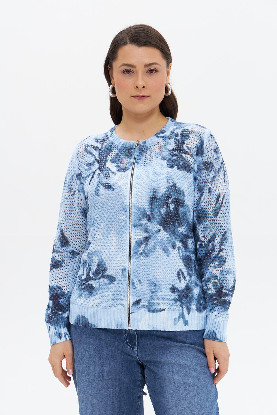 Жакет Rabe collection с цветочным принтом