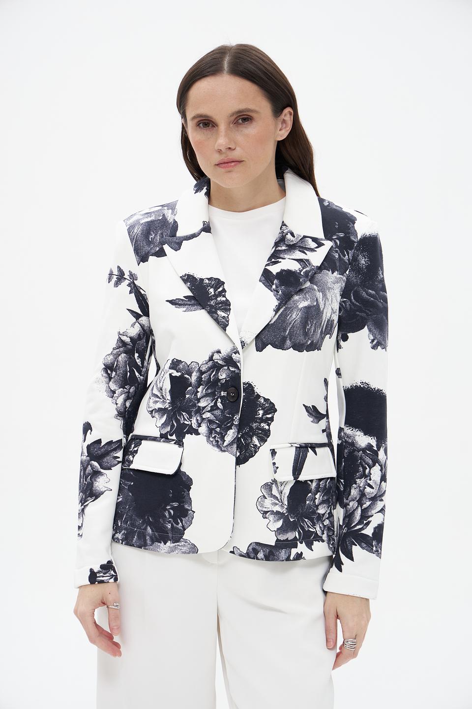 Жакет Monari с цветочным принтом