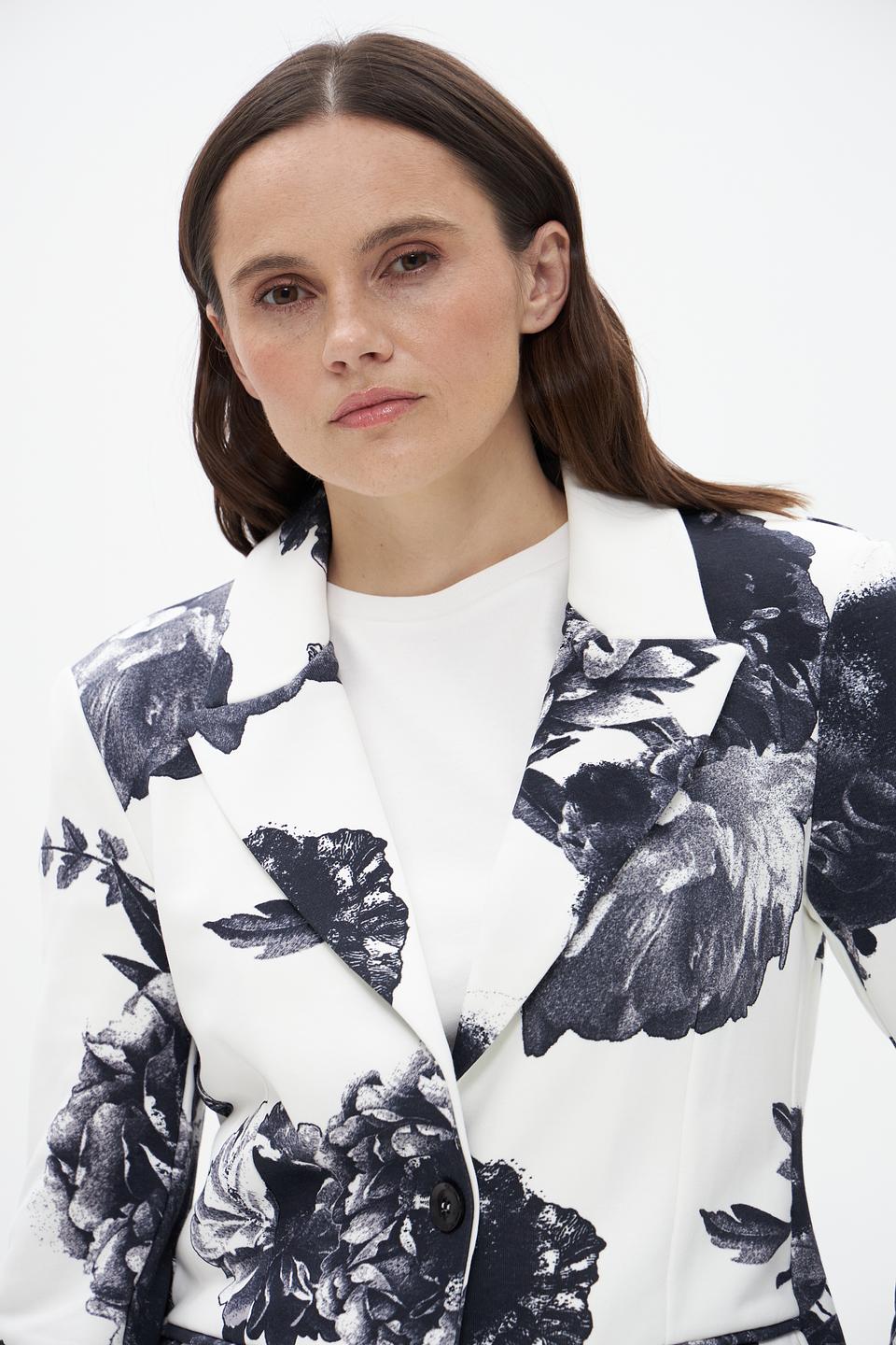 Жакет Monari с цветочным принтом
