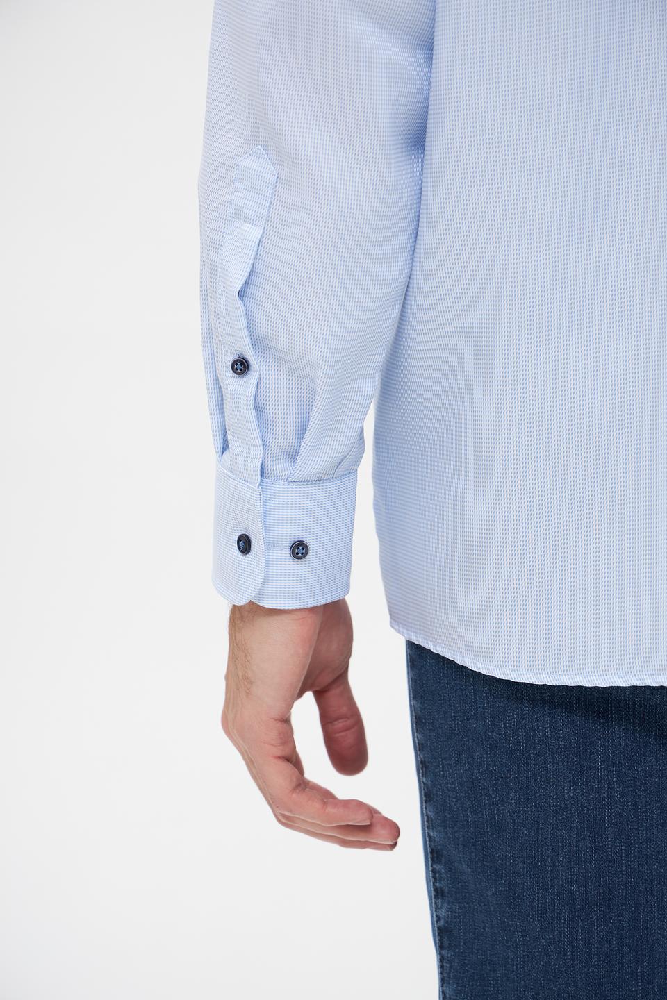 Рубашка Casa Moda голубая