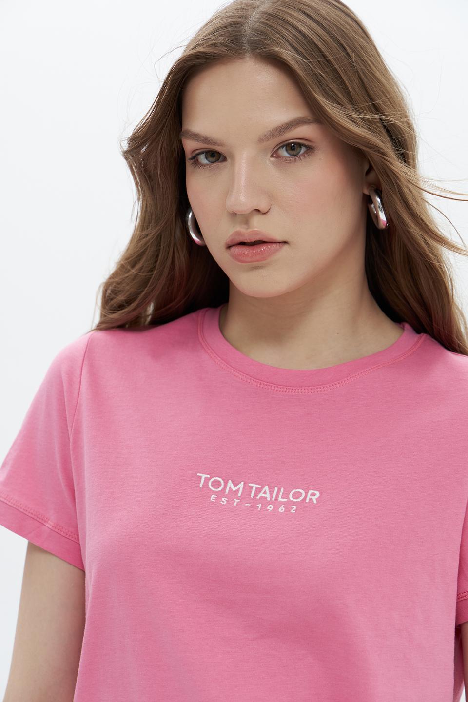 Футболка Tom Tailor розовая
