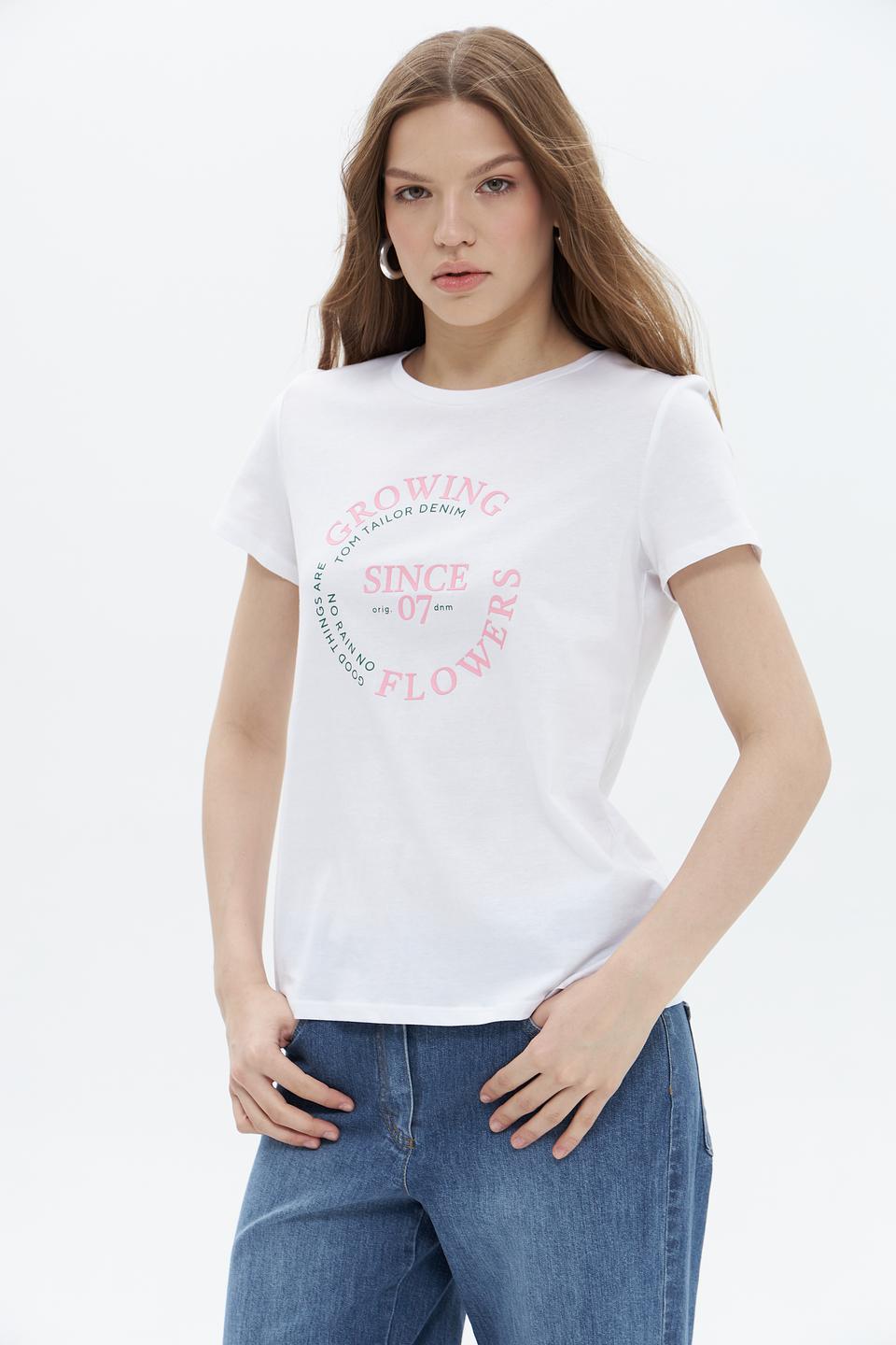 Футболка Tom Tailor denim white