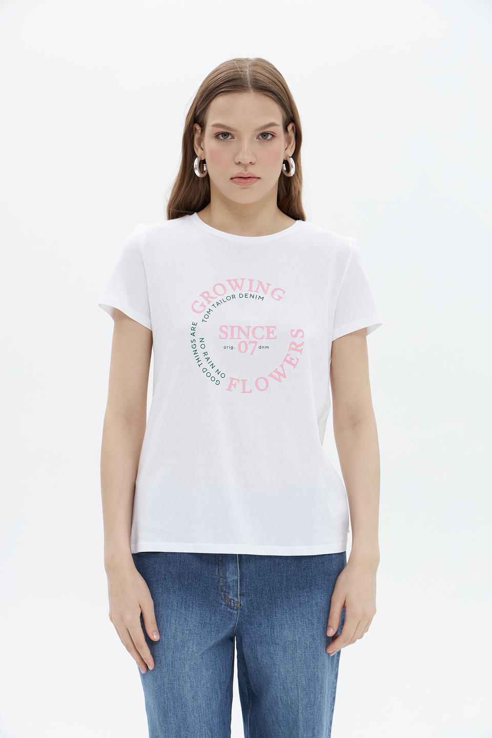 Футболка Tom Tailor denim white