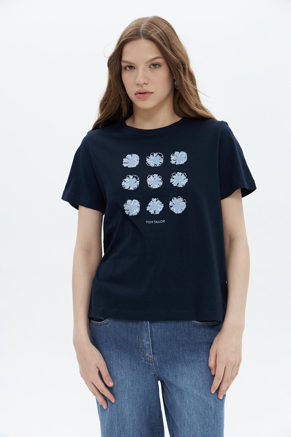 Футболка Tom Tailor с цветами