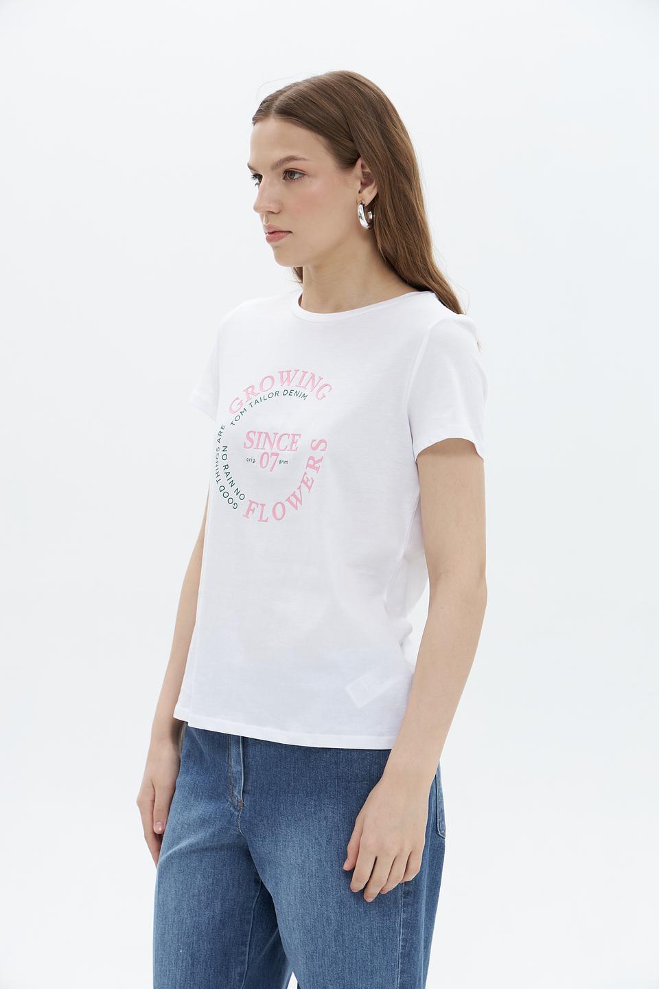 Футболка Tom Tailor denim white