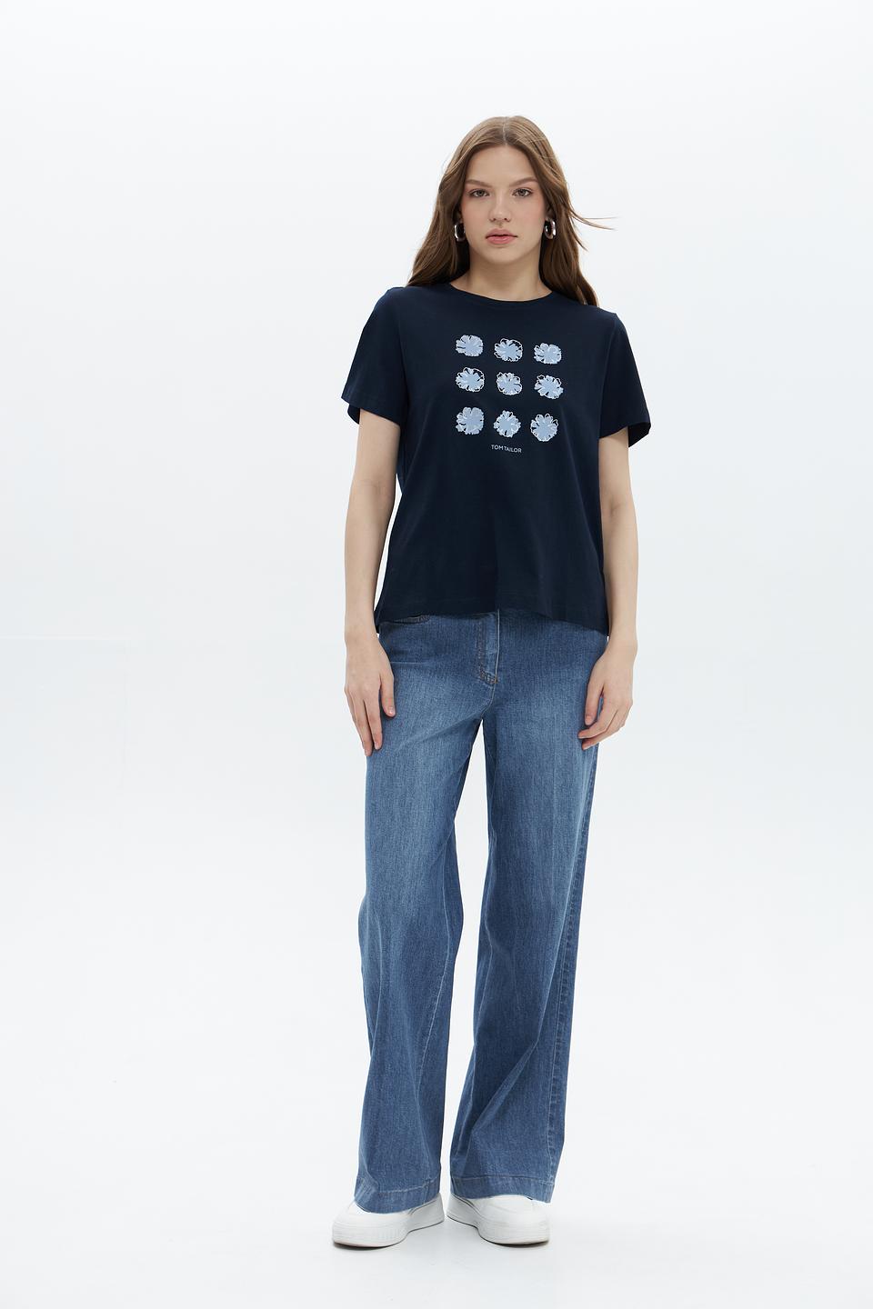 Футболка Tom Tailor с цветами
