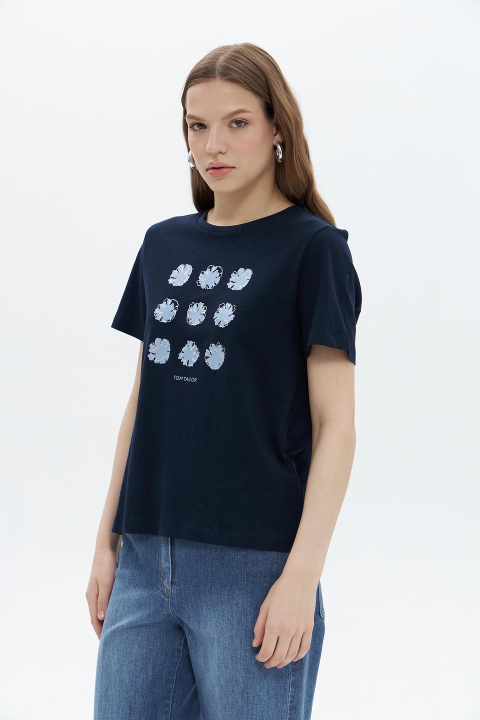 Футболка Tom Tailor с цветами