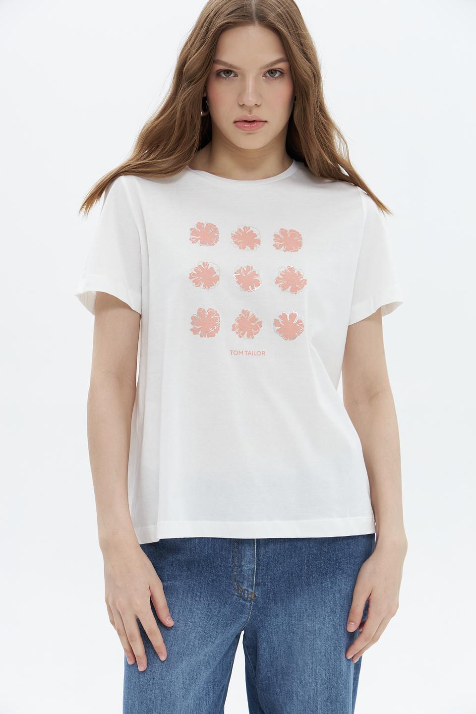 Футболка Tom Tailor с цветами