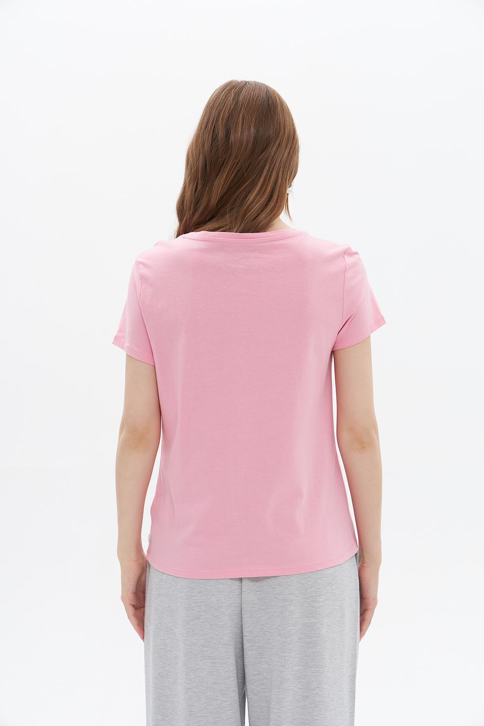 Футболка Tom Tailor denim розовый