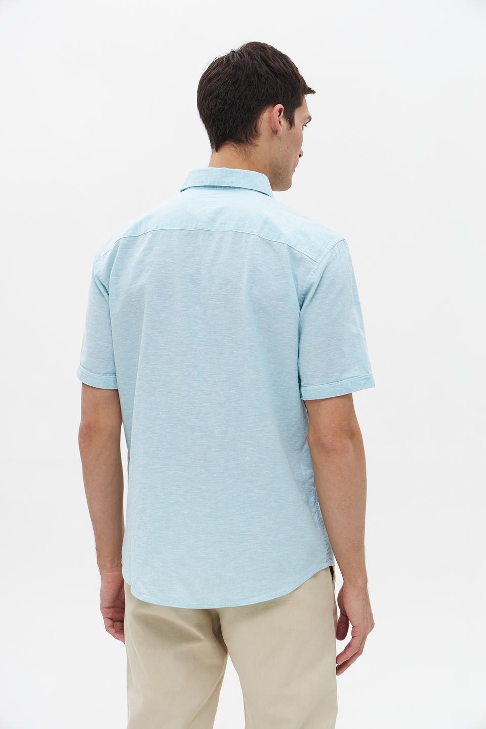 Рубашка кр-рукав Tom Tailor мятная