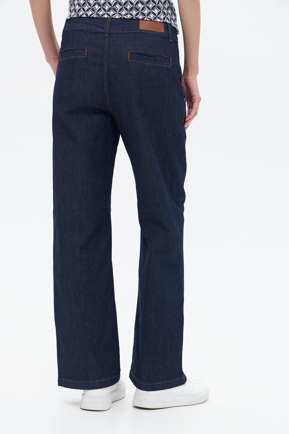 Джинсы прямые MORE and MORE синие