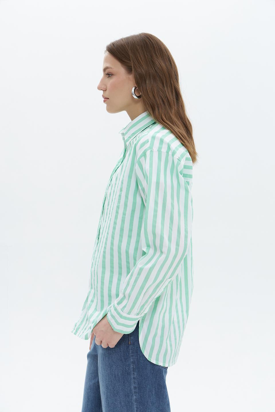 Блуза Broadway в полоску мятный