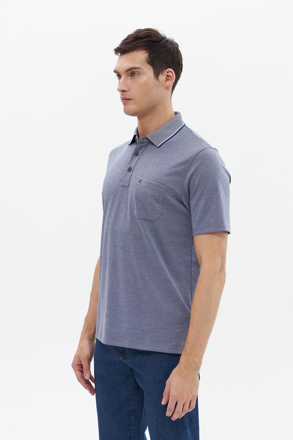 Поло Casa Moda men серое