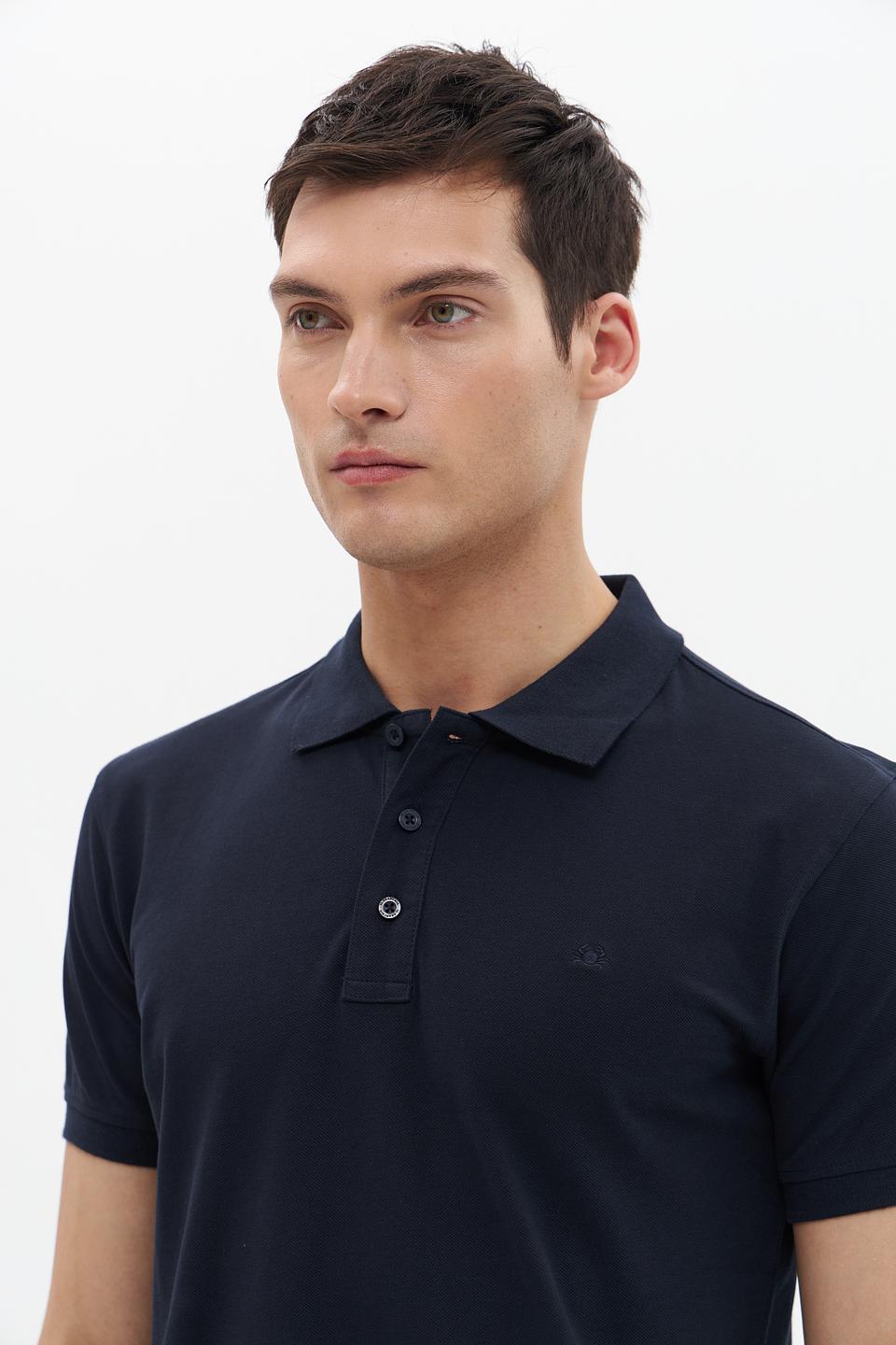 Поло Granchio тёмно-синее