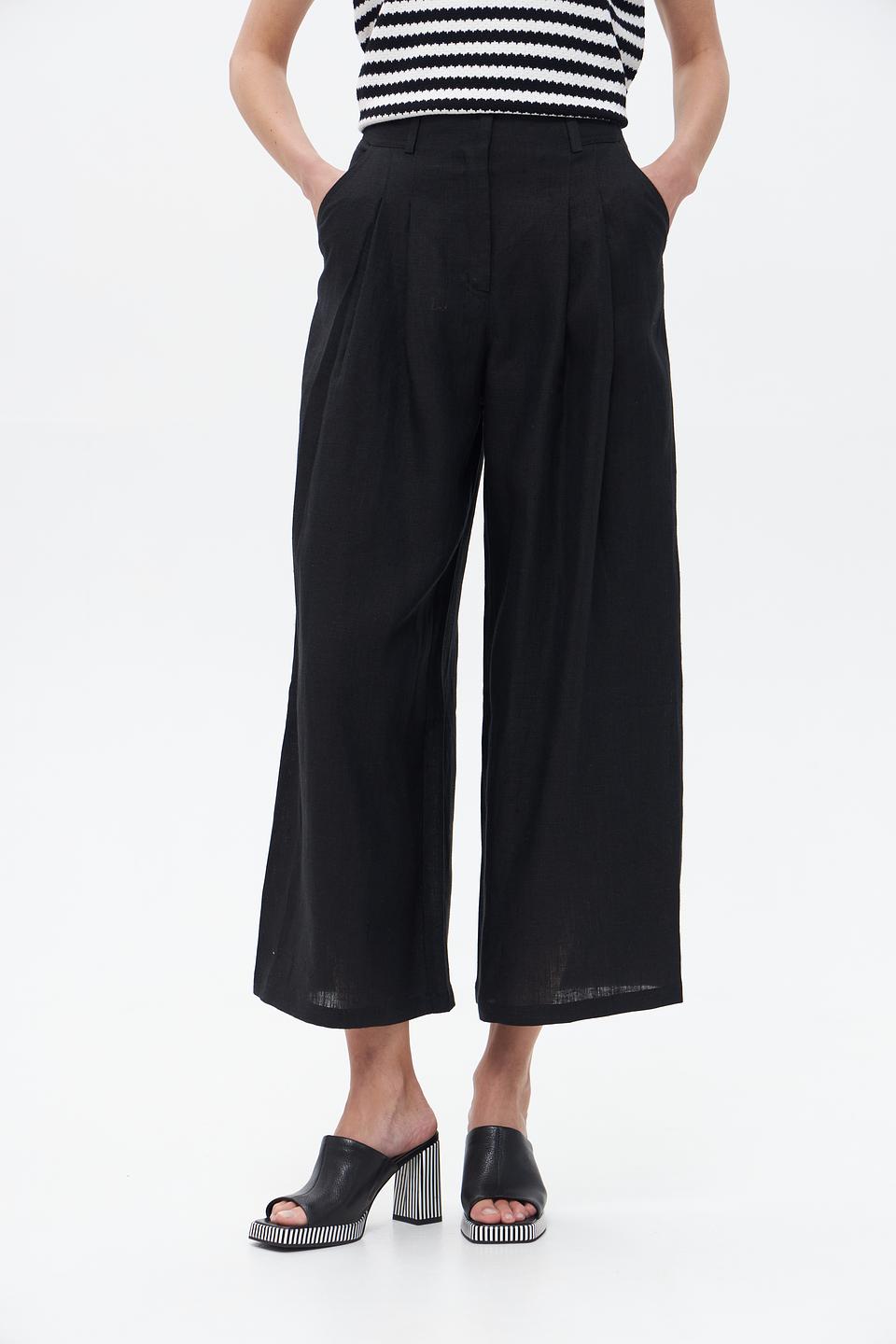 Брюки кюлоты Electra style чёрные