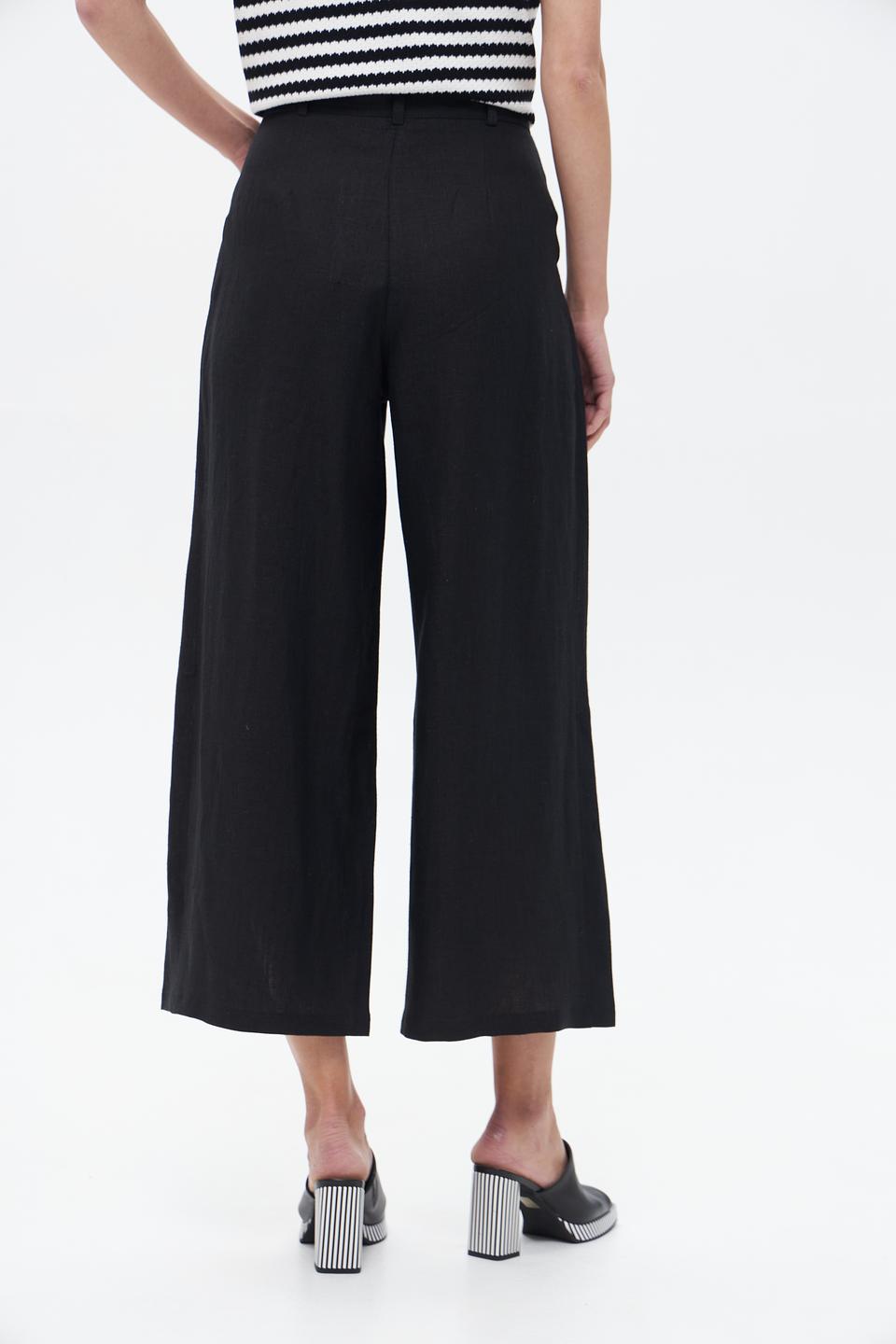 Брюки кюлоты Electra style чёрные