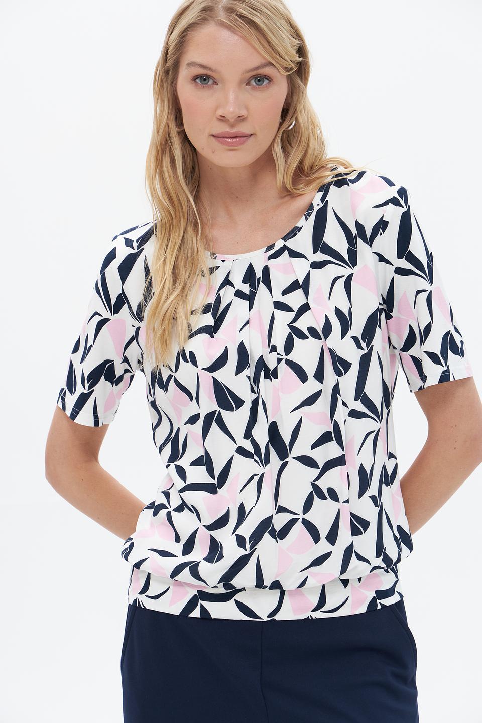 Блуза Frank Walder с принтом