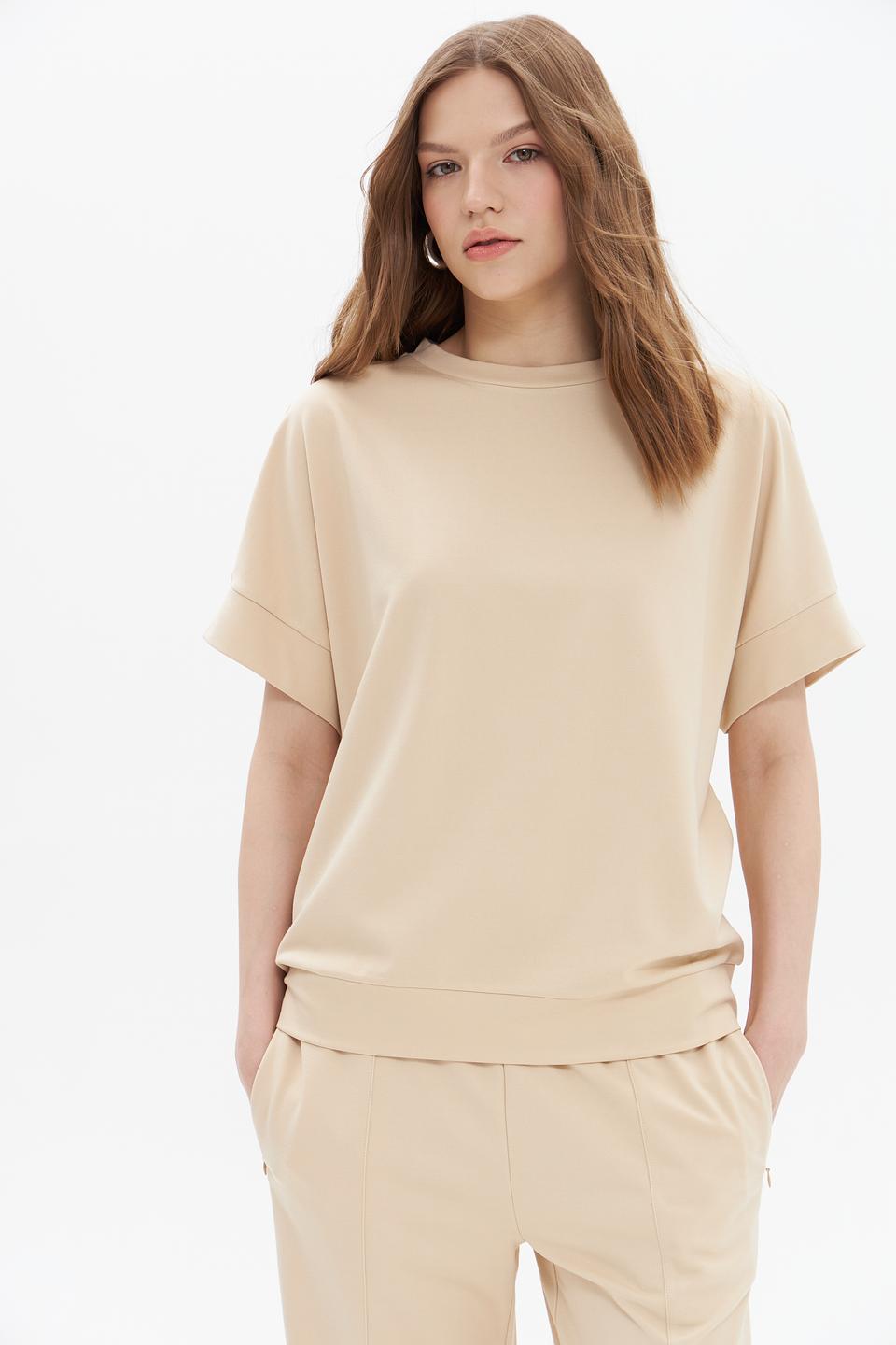 Пуловер UNQ женский бежевый