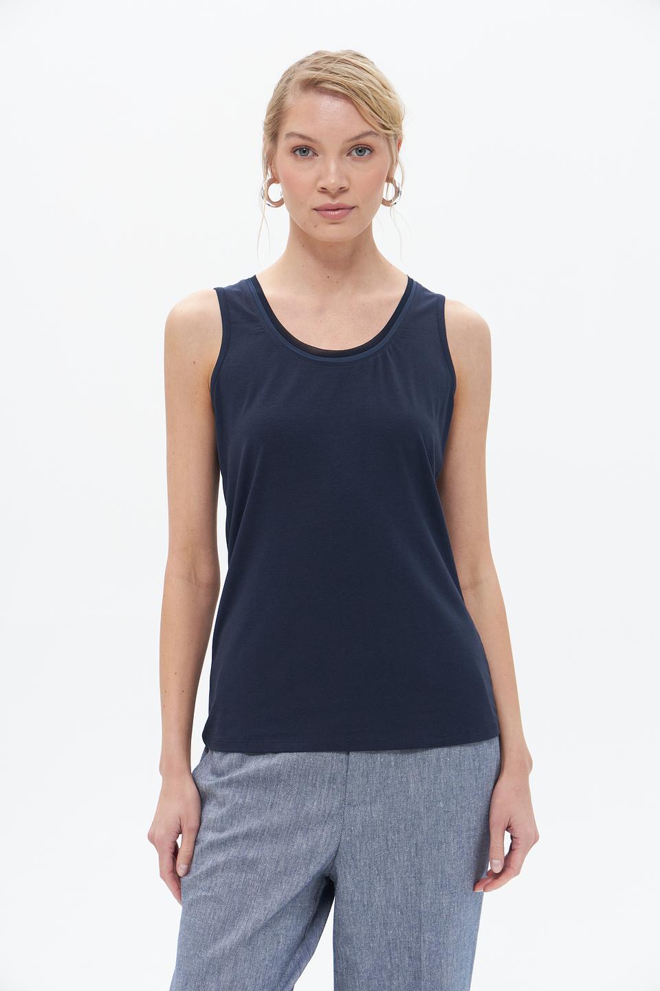 Топ Gerry Weber EDITION темно-синий