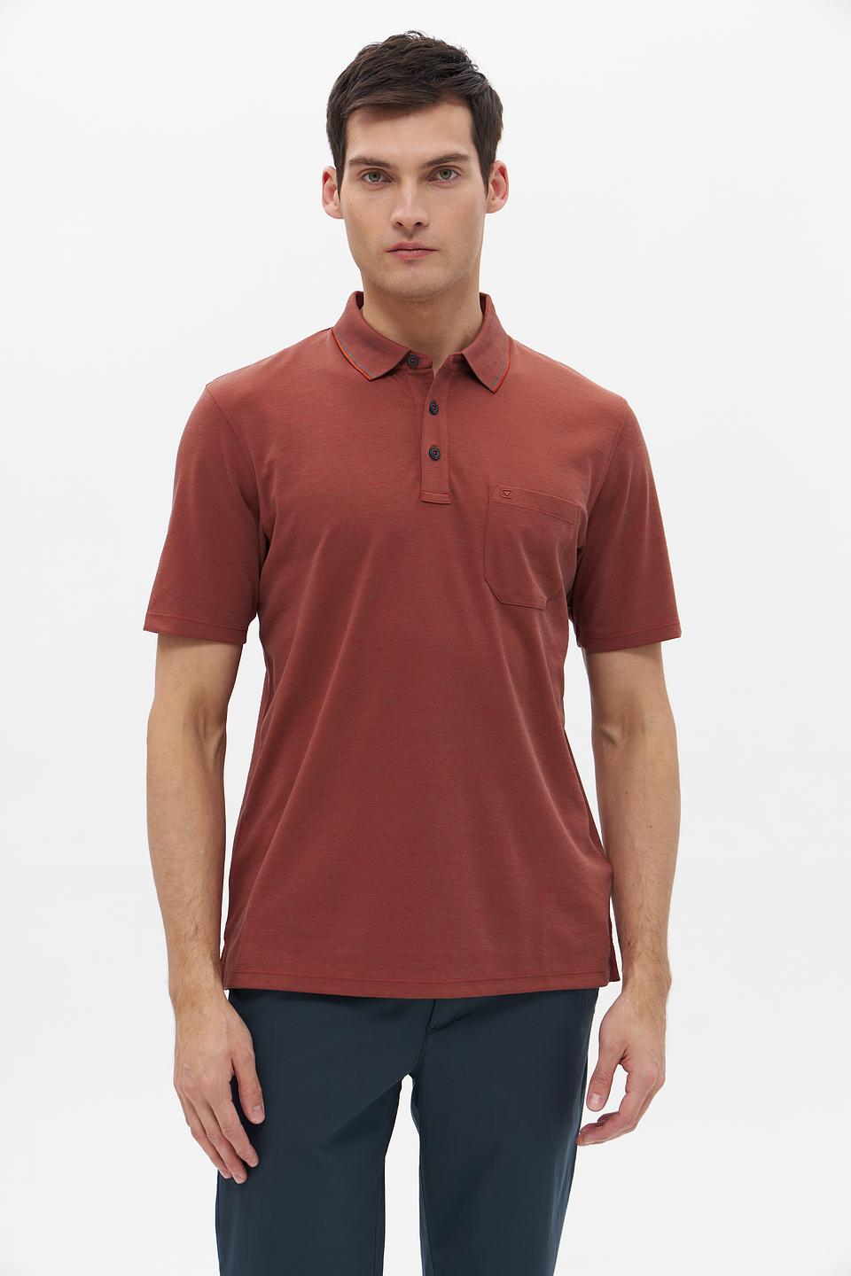 Поло Casa Moda терракотовое
