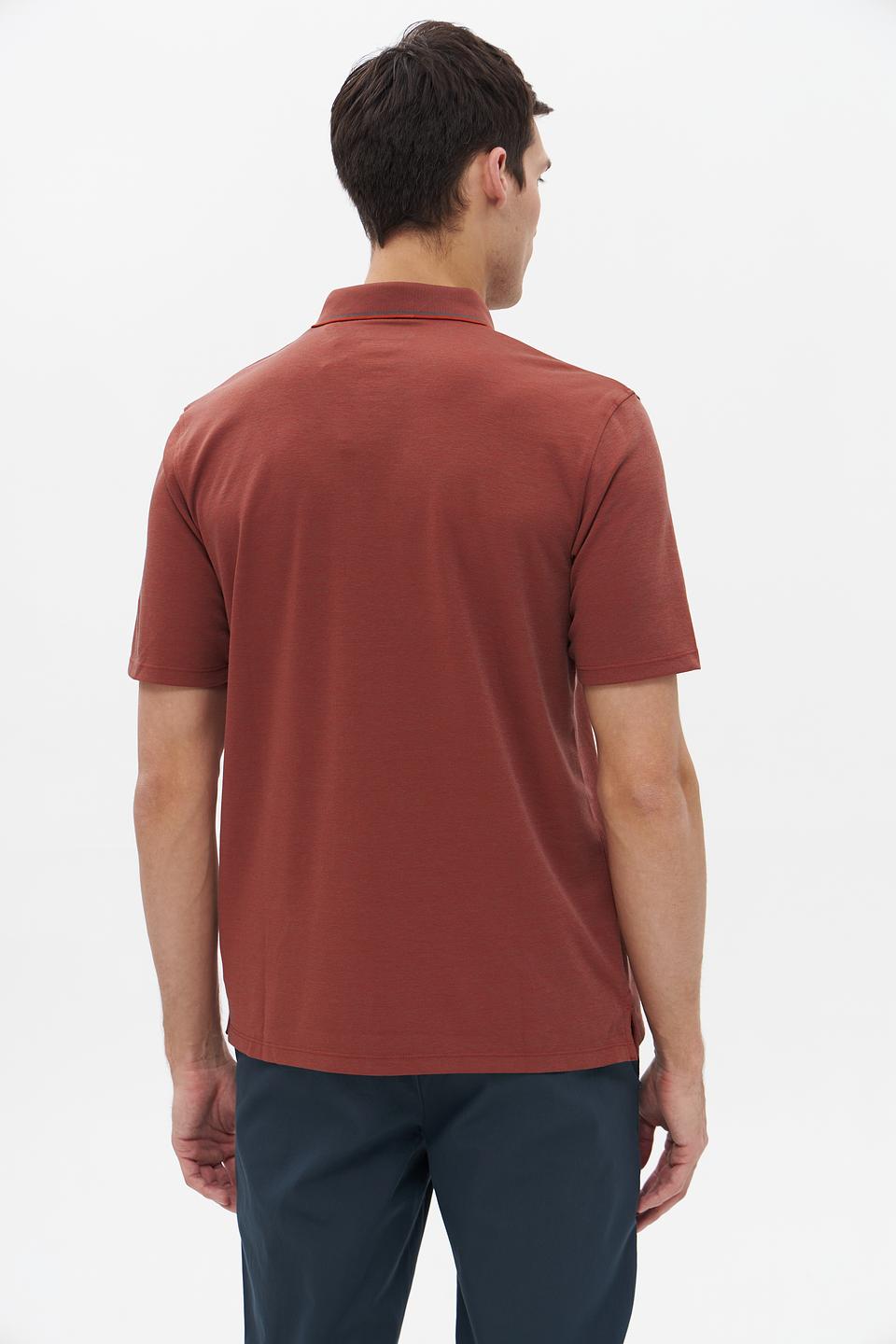 Поло Casa Moda терракотовое