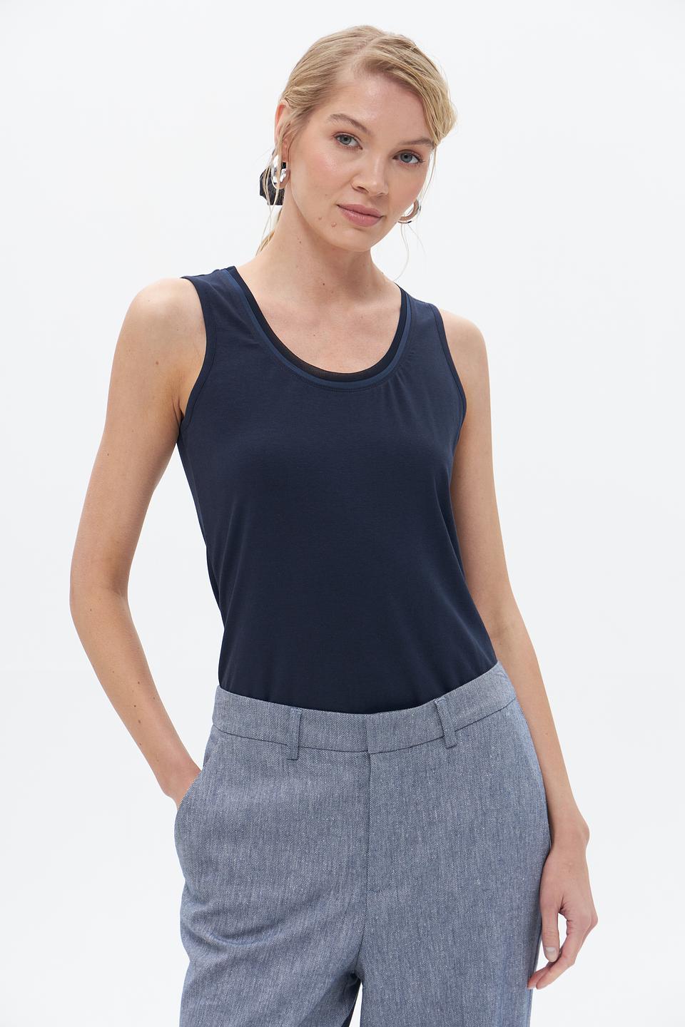 Топ Gerry Weber EDITION темно-синий