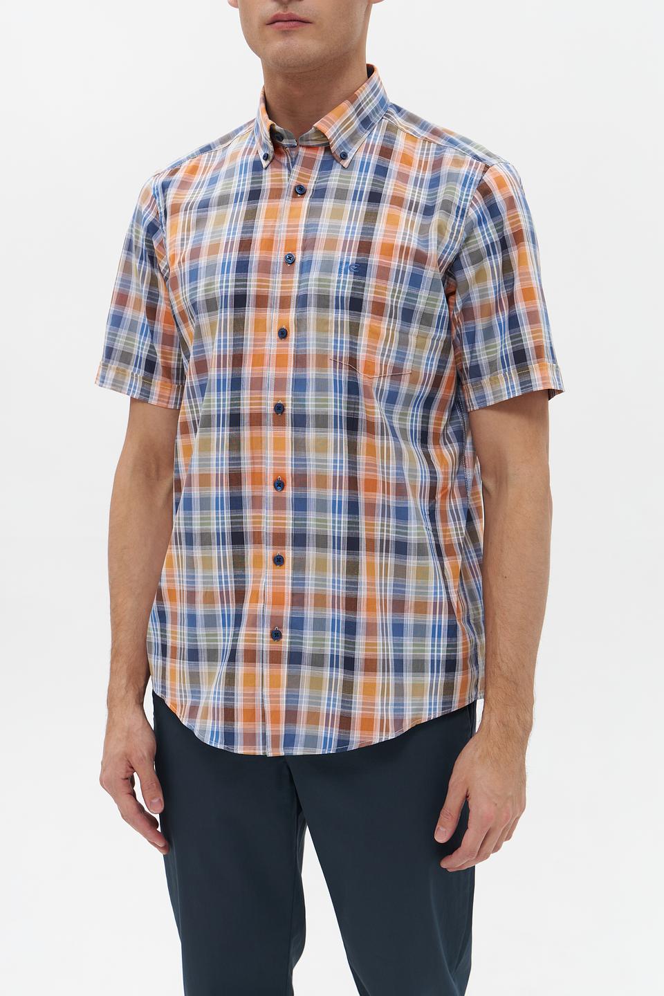 Рубашка кр Casa Moda в клетку