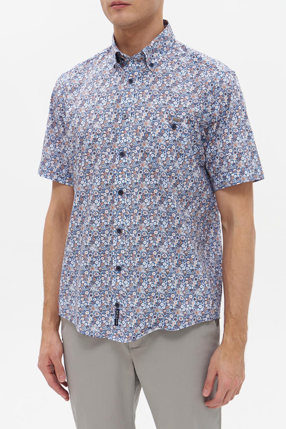 Рубашка кр Casa Moda с принтом