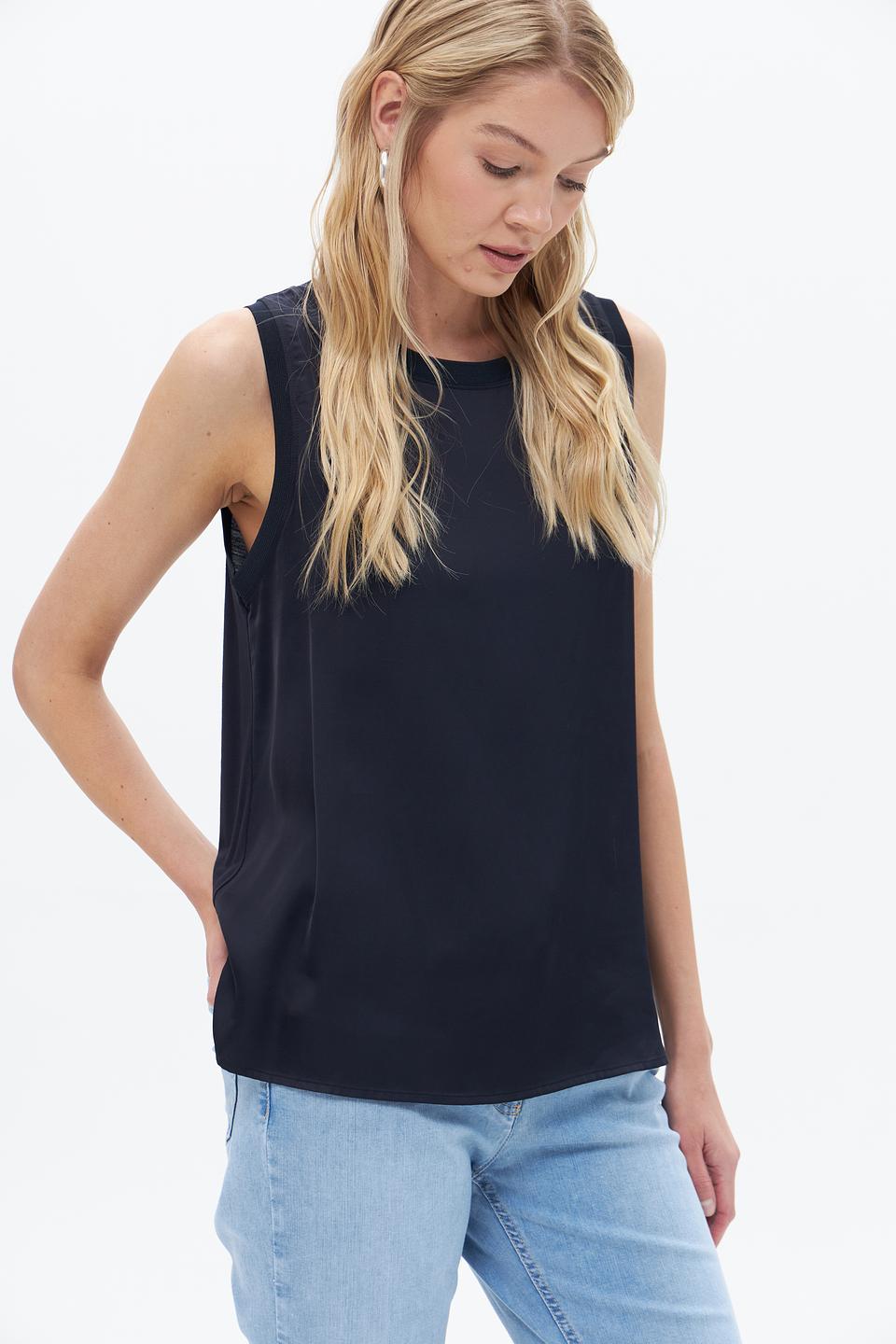 Топ Cinque женский тёмно-синий