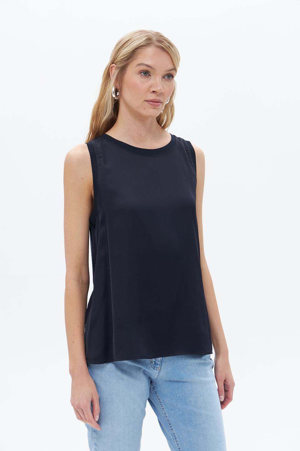 Топ Cinque женский тёмно-синий