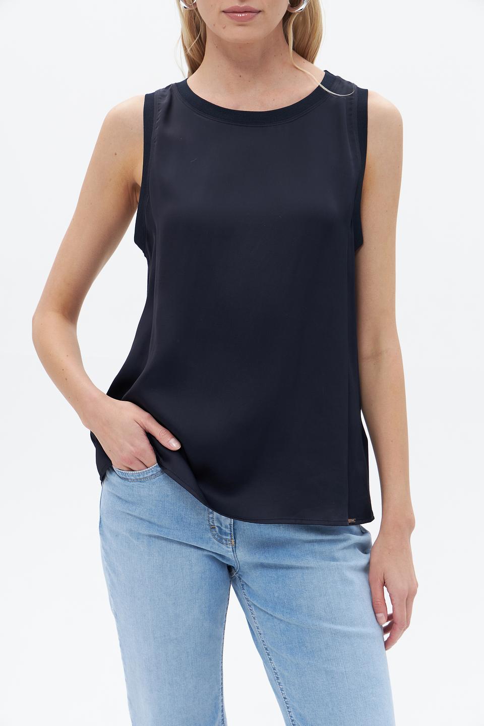 Топ Cinque женский тёмно-синий