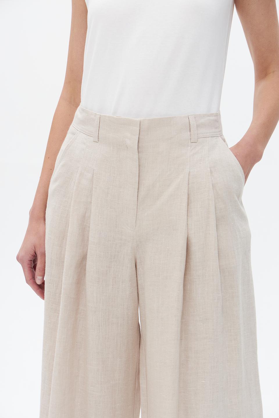 Брюки кюлоты Electra style бежевые