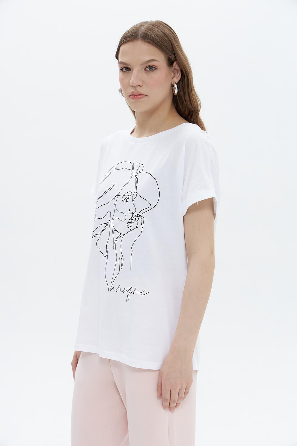 Футболка UNQ с принтом "Unique"