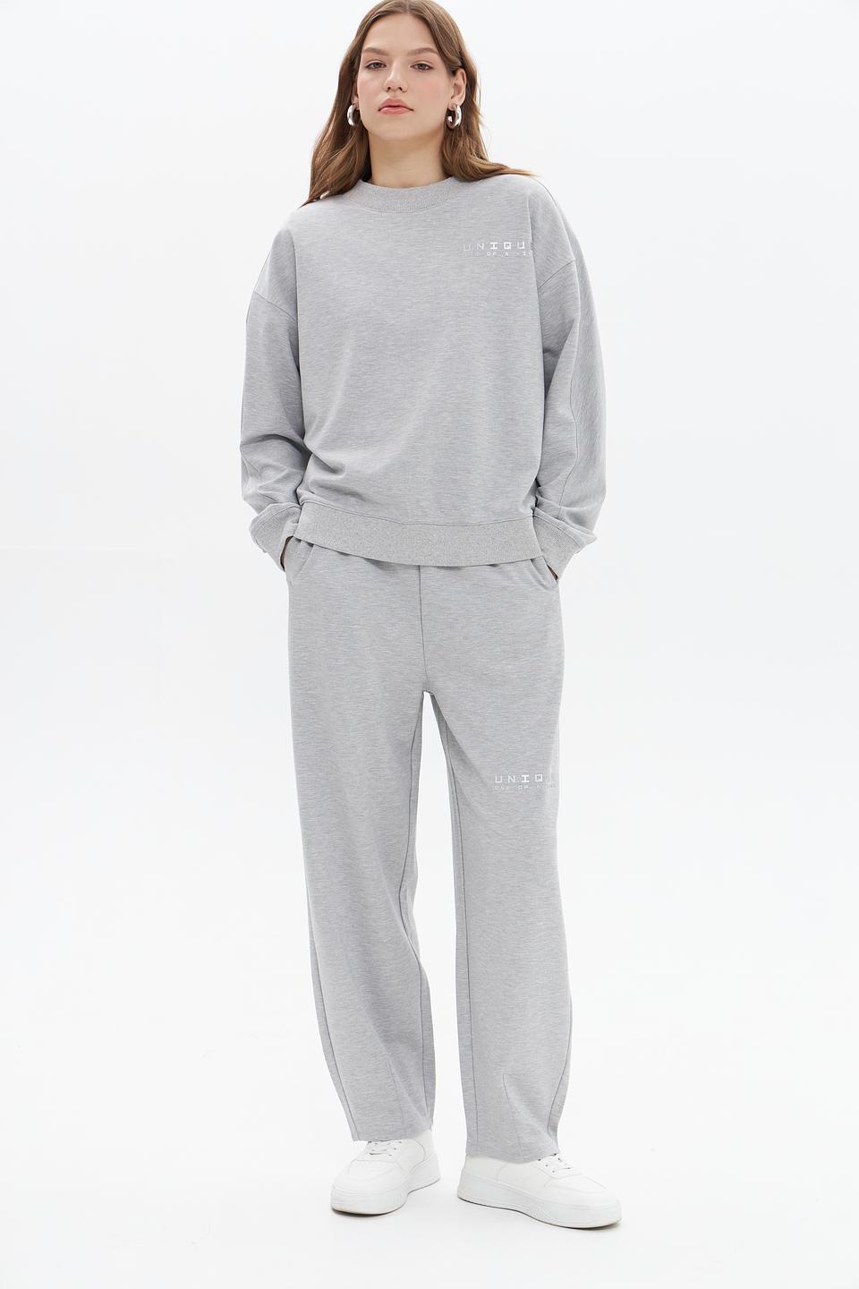 Брюки спортивные UNQ серые