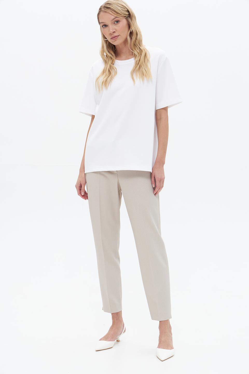 Брюки классические Bianca бежевые