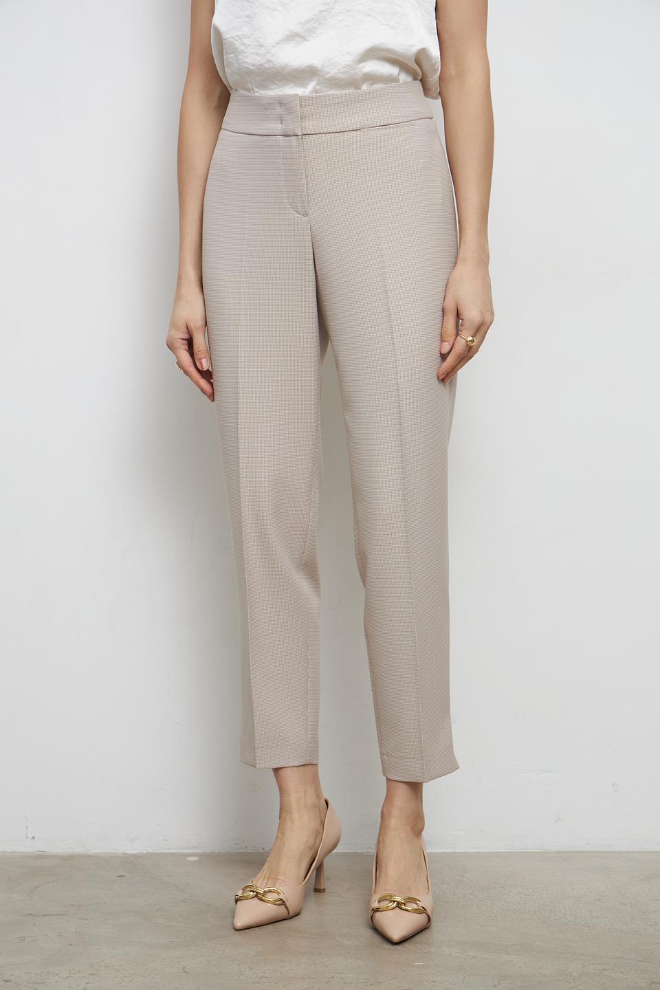 Брюки классические Bianca бежевые