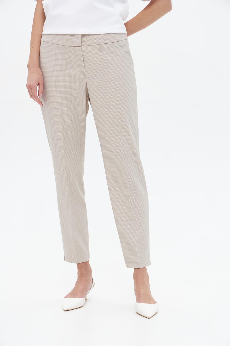 Брюки классические Bianca бежевые