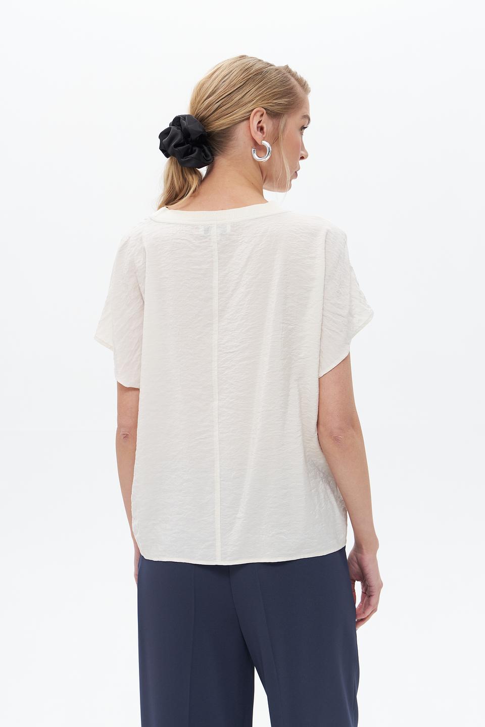 Блуза UNQ с коротким рукавом