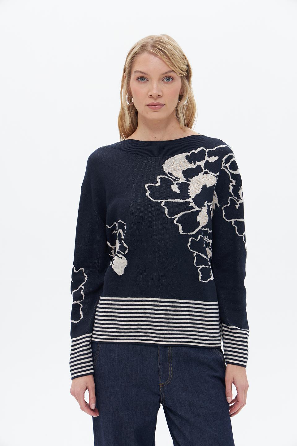 Пуловер Betty Barclay с цветами