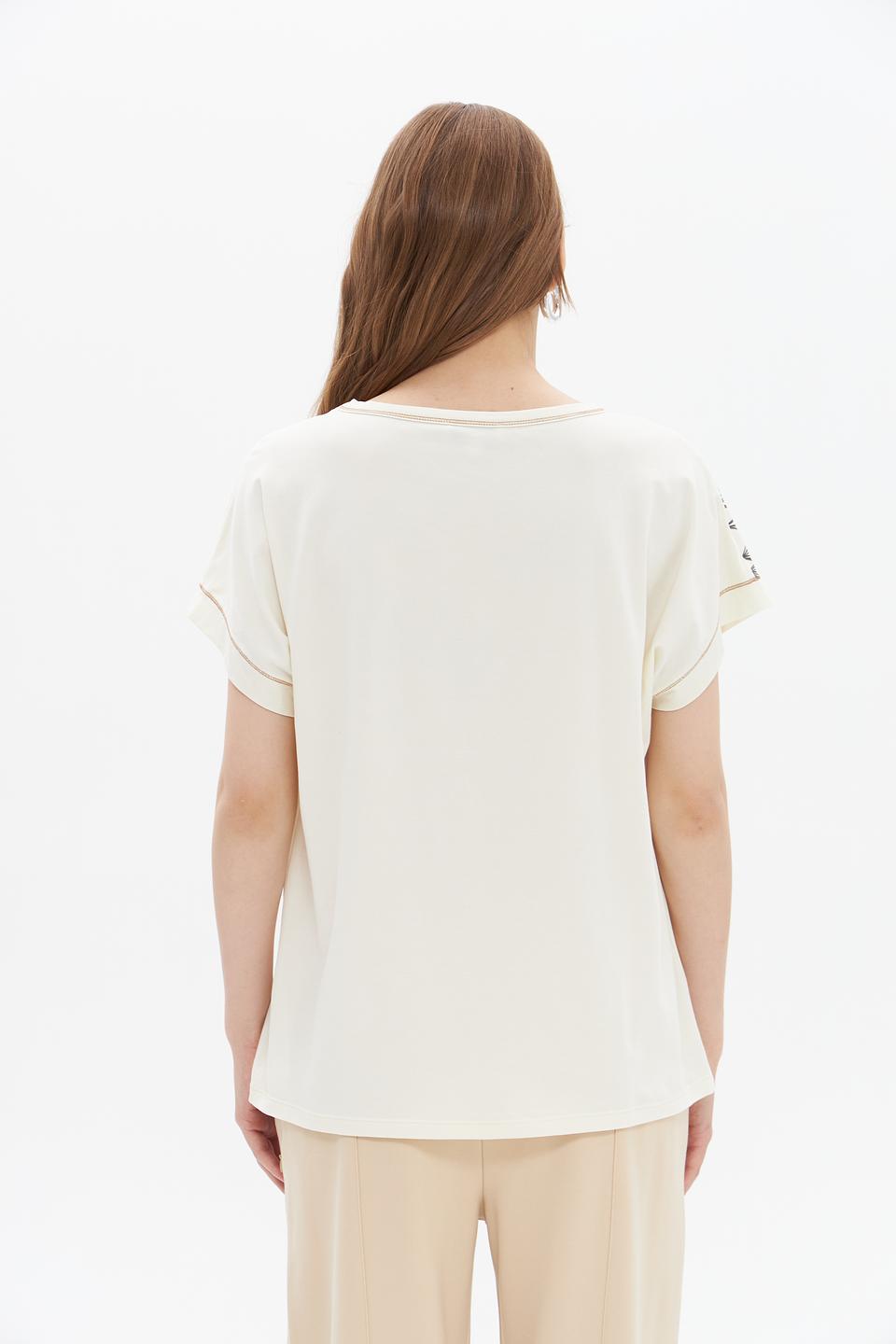 Футболка UNQ с принтом