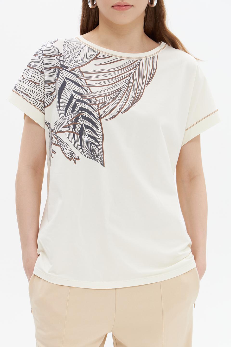 Футболка UNQ с принтом