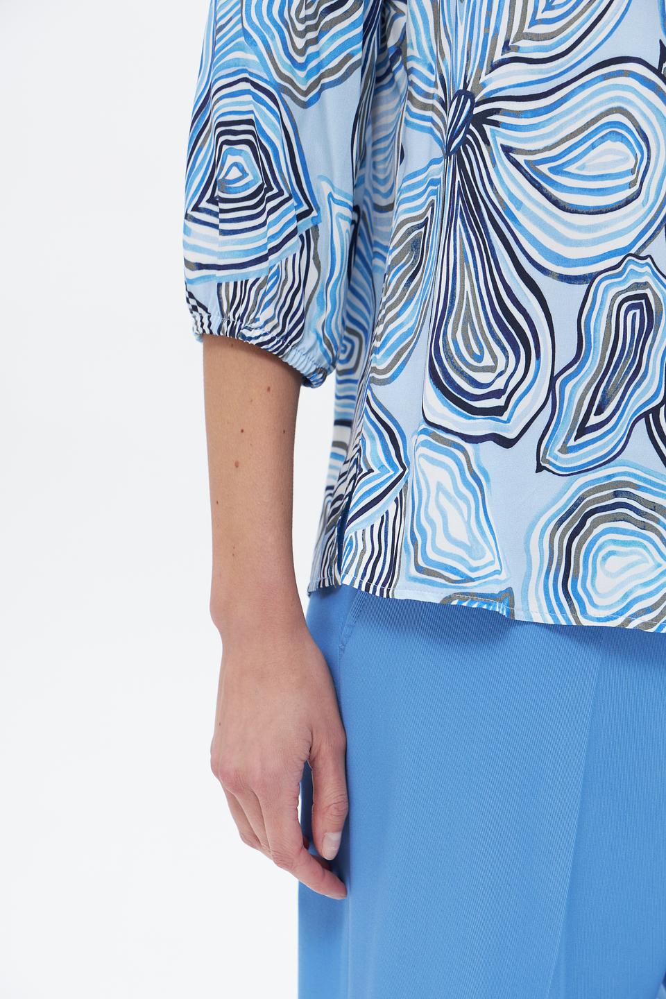 Блуза Bianca с принтом