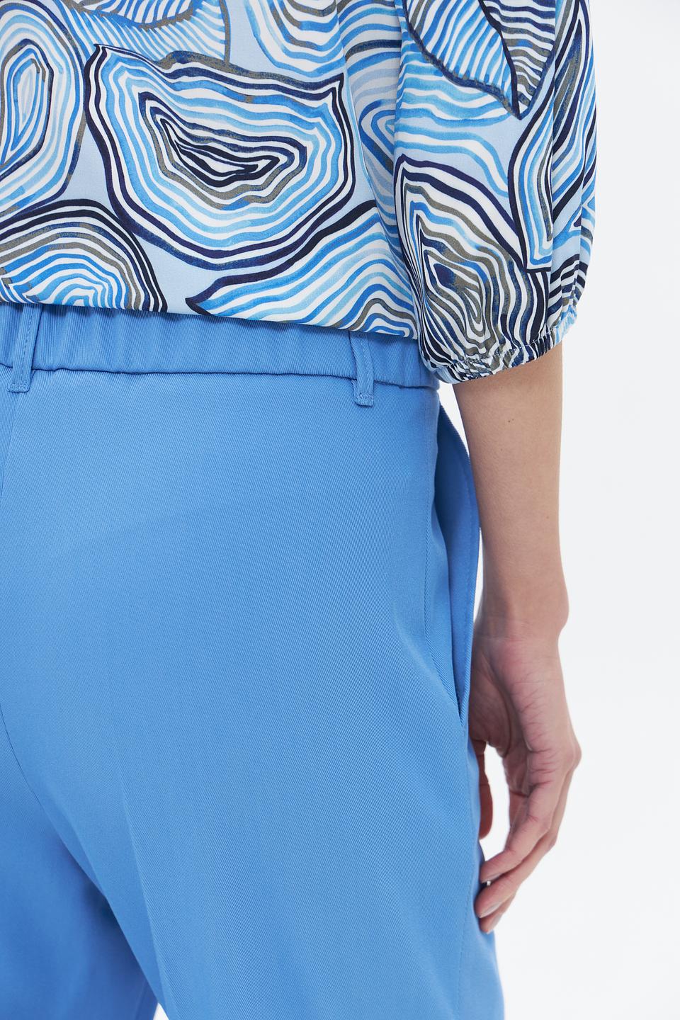 Брюки классические Bianca голубые