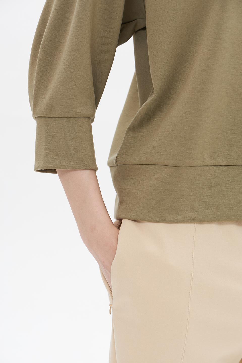 Пуловер Betty Barclay оливковый