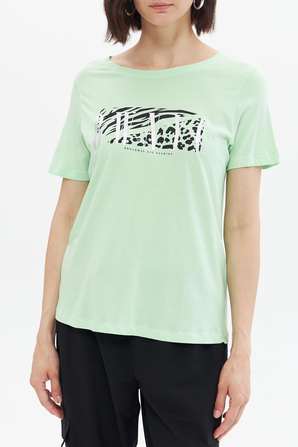 Футболка Broadway с принтом мятная
