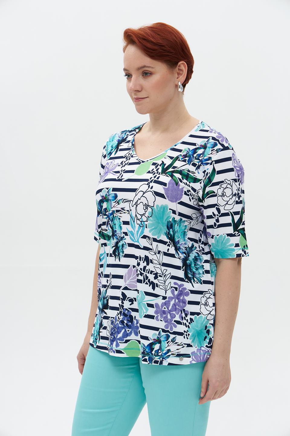 Футболка Gollehaug с цветочным принтом