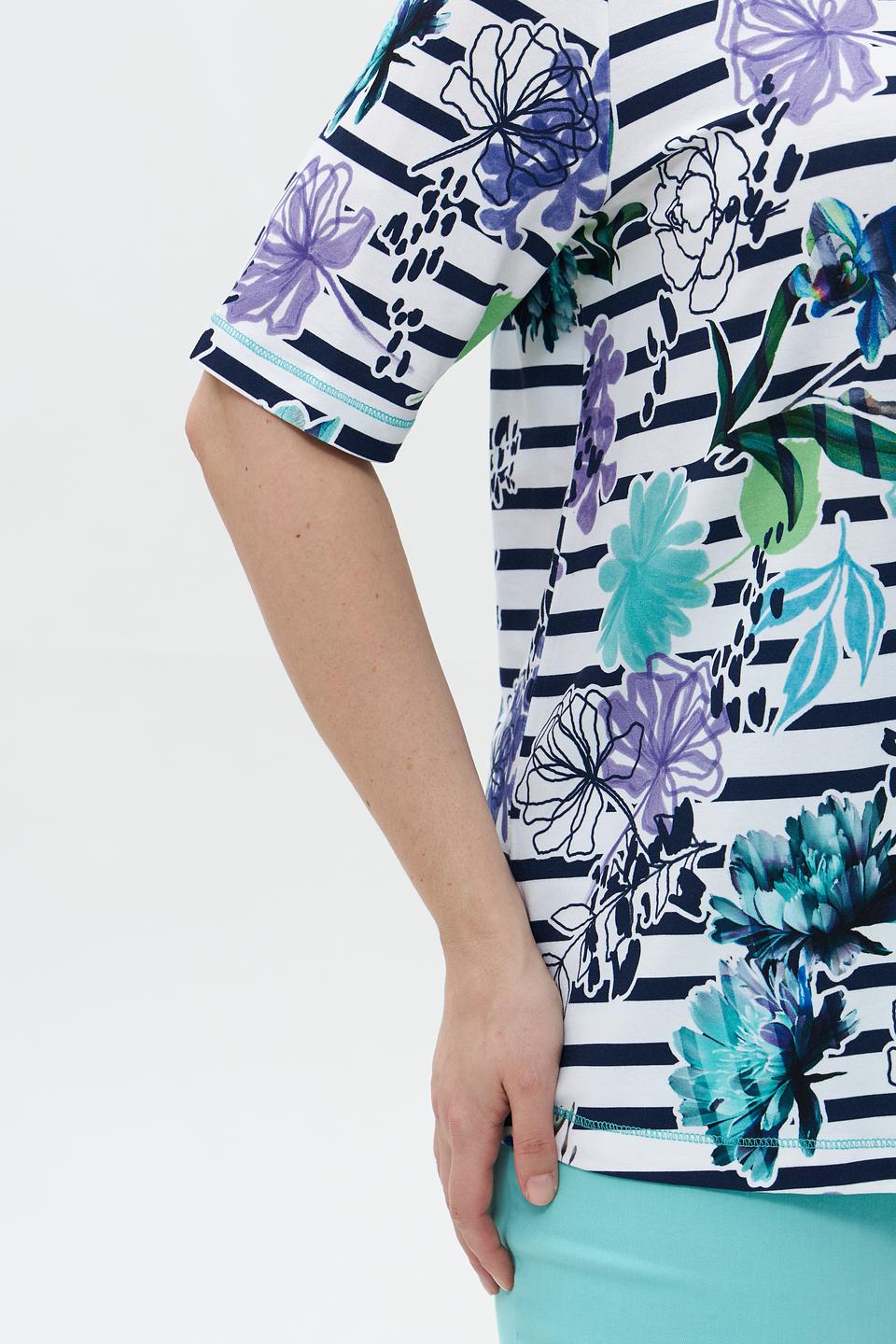 Футболка Gollehaug с цветочным принтом