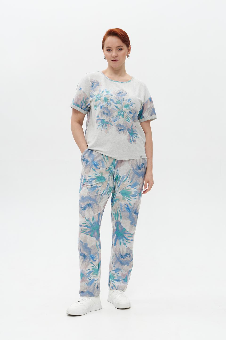 Футболка Gollehaug с цветочным принтом